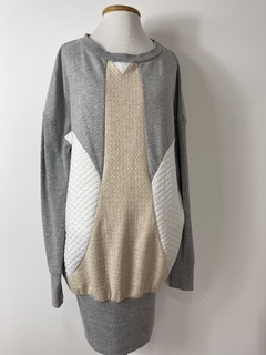 Vestido de moletom Hering