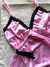 Pijama saten rosa - comprar online
