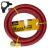 MANGUEIRA MANIFOLD REFRIGERAÇÃO VERMELHA MEGAFLOW 3/8 1/4"X1/4 1,8m