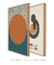 Conjunto 2 Quadros Decorativos Bauhaus Circulo Marrom & Neutral - Tons de Casa - Quadros Decorativos