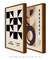 Conjunto 2 Quadros Decorativos Bauhaus Forma Marrom & Triangular - comprar online
