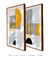 Conjunto 2 Quadros Decorativos Bauhaus Linhas Meio Circulo 3 e 4 na internet