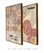 Conjunto 2 Quadros Decorativos Bauhaus Suave Cor 1 & 2 na internet