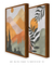 Conjunto 2 Quadros Decorativos Decorativos Boho Tons Suaves na internet