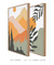 Imagem do Conjunto 2 Quadros Decorativos Decorativos Boho Tons Suaves