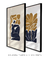 Conjunto 2 Quadros Decorativos Matisse Blue & Tons Terrosos - loja online