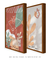 Conjunto 2 Quadros Decorativos Matisse Cores Mistas 1 e 4 - Tons de Casa - Quadros Decorativos