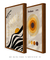 Conjunto 2 Quadros Decorativos Bauhaus Sol e Cores na internet