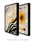 Conjunto 2 Quadros Decorativos Bauhaus Sol e Cores - loja online