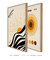Imagem do Conjunto 2 Quadros Decorativos Bauhaus Sol e Cores