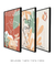 Conjunto 3 Quadros Decorativos Matisse Cores Mistas - Tons de Casa - Quadros Decorativos