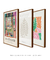 Conjunto 3 Quadros Decorativos Matisse Verde Neutral - comprar online