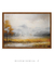 Quadro Decorativo Abstrato Montanhas e Aves