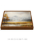 Quadro Decorativo Abstrato Montanhas e Aves - Tons de Casa - Quadros Decorativos