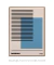 Quadro Decorativo Bauhaus Azul com Linhas. - comprar online