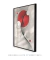 Quadro Decorativo Bauhaus Circulo Vermelho - loja online