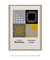 Quadro Decorativo Bauhaus Formas e Traços com Pontos - comprar online