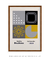 Quadro Decorativo Bauhaus Formas e Traços com Pontos - Tons de Casa - Quadros Decorativos