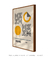 Quadro Decorativo Bauhaus Linhares Tons de Amarelo - Tons de Casa - Quadros Decorativos