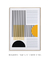 Imagem do Quadro Decorativo Bauhaus Linhas Meio Circulo 4