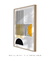 Quadro Decorativo Bauhaus Linhas Meio Circulo 4 - comprar online