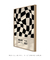 Quadro Decorativo Bauhaus Xadrez 2