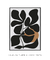 Quadro Decorativo Matisse Floral em Tons de Preto 01 - Tons de Casa - Quadros Decorativos