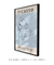 Quadro Decorativo Picasso Gato em Tons Azuis - loja online