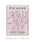 Imagem do Quadro Decorativo Picasso Harmonia da Dança em Tons Rosa
