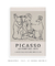 Quadro Decorativo Picasso Tocando Intrumentos - loja online