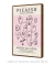 Quadro Decorativo Picasso Varias Faces em Tons Rosa - comprar online