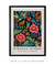 Quadro Decorativo William Morris Cores Vibrantes com Azuis 1 - Tons de Casa - Quadros Decorativos
