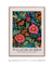 Quadro Decorativo William Morris Cores Vibrantes com Azuis 1 - comprar online