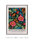 Quadro Decorativo William Morris Cores Vibrantes com Azuis 1 - Tons de Casa - Quadros Decorativos
