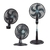 Ventilador 3 en 1 Kalley Negro