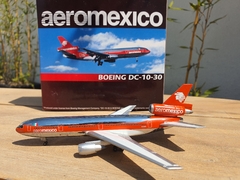 AEROMEXICO MCDONNELL DOUGLAS DC-10-30 (CROMADO) 1:400 DRAGON WINGS