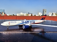 DELTA AIR LINES AIRBUS A330-900 "TEAM USA" N411DK 1:400 NG MODELS en internet