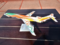 BRANIFF BOEING 727-200 "SALUTE TO MEXICO" N407BN 1:200 INFLIGHT200 - Aztec Wings