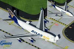 Atlas Air Boeing 747-400F Interactivo N942MC 1:400 Gemini Jets GJGTI2012