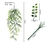 Planta Videira Artificial para Decoração de Ambiente - Shopstore