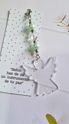 Souvenir LLavero Ángel de acrílico S-017 en internet