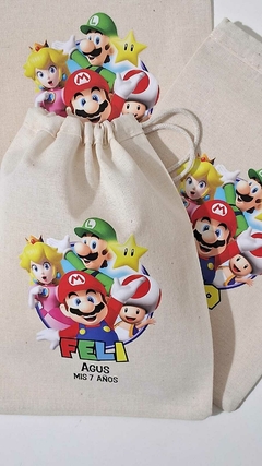 Souvenir Bolsita de lienzo estampada en internet