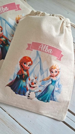 Souvenir Bolsita de lienzo estampada - Dulce o Truco Gráfica