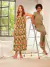 VESTIDO DONA FLUITY ESTAMPADO - Buralli Confecção