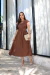 5033 - CONJUNTO PLANO - MARROM - comprar online