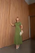 8033 - VESTIDO MALHA - VERDE na internet