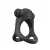 Anel Peniano duplo com vibrador Preto