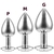 Plug Anal de Aço Inoxidável com Cristal Roxo - comprar online