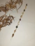 Pulseira de cristais variados - Cor Dourado na internet
