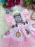 Romper/Vestido Infantil Fazendinha Rosa - Princesinha Yasmin
